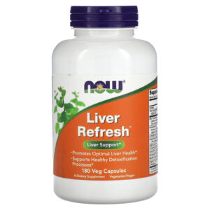NOW Foods, Liver Refresh, 180 Cápsulas Vegetais