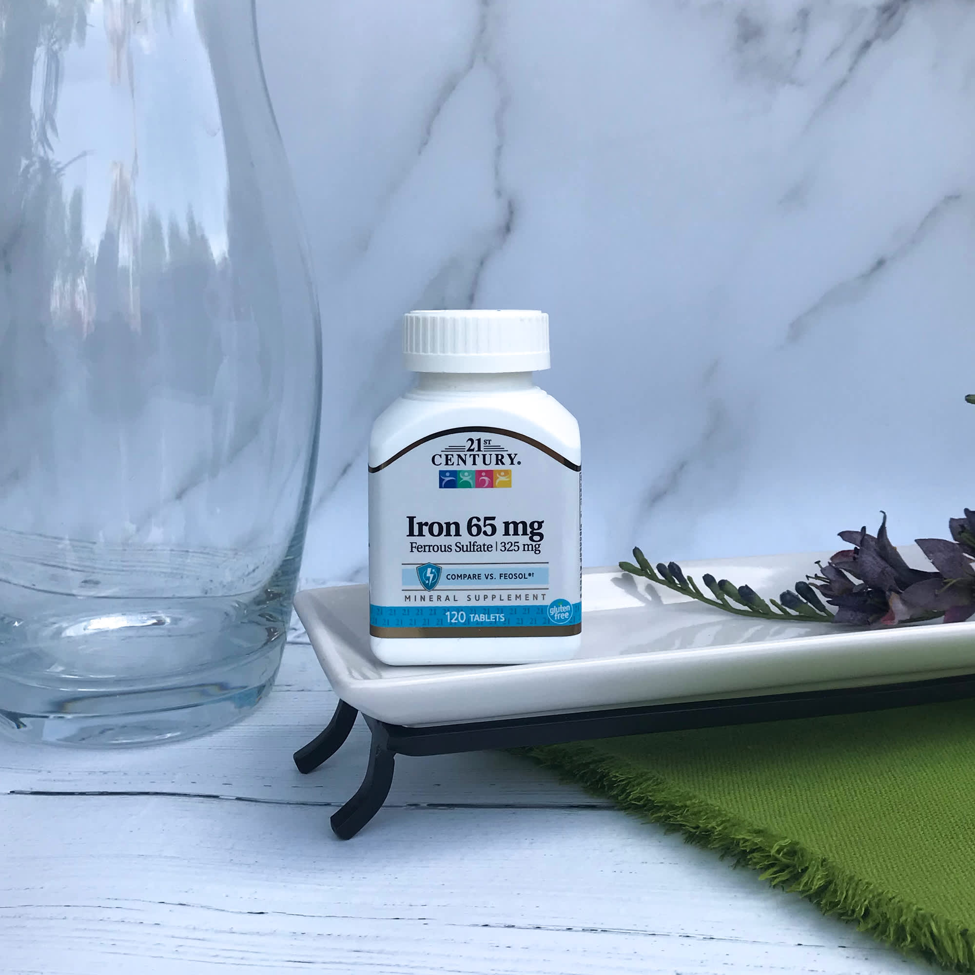 21st Century, Ferro, 65 mg, 120 Comprimidos - Imagem 5