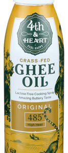 Óleo Ghee sem glúten de gado alimentado com capim 4th & Heart - 5 fl oz