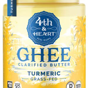 4th & Heart Keto Ghee Butter Turmeric -- 9 oz