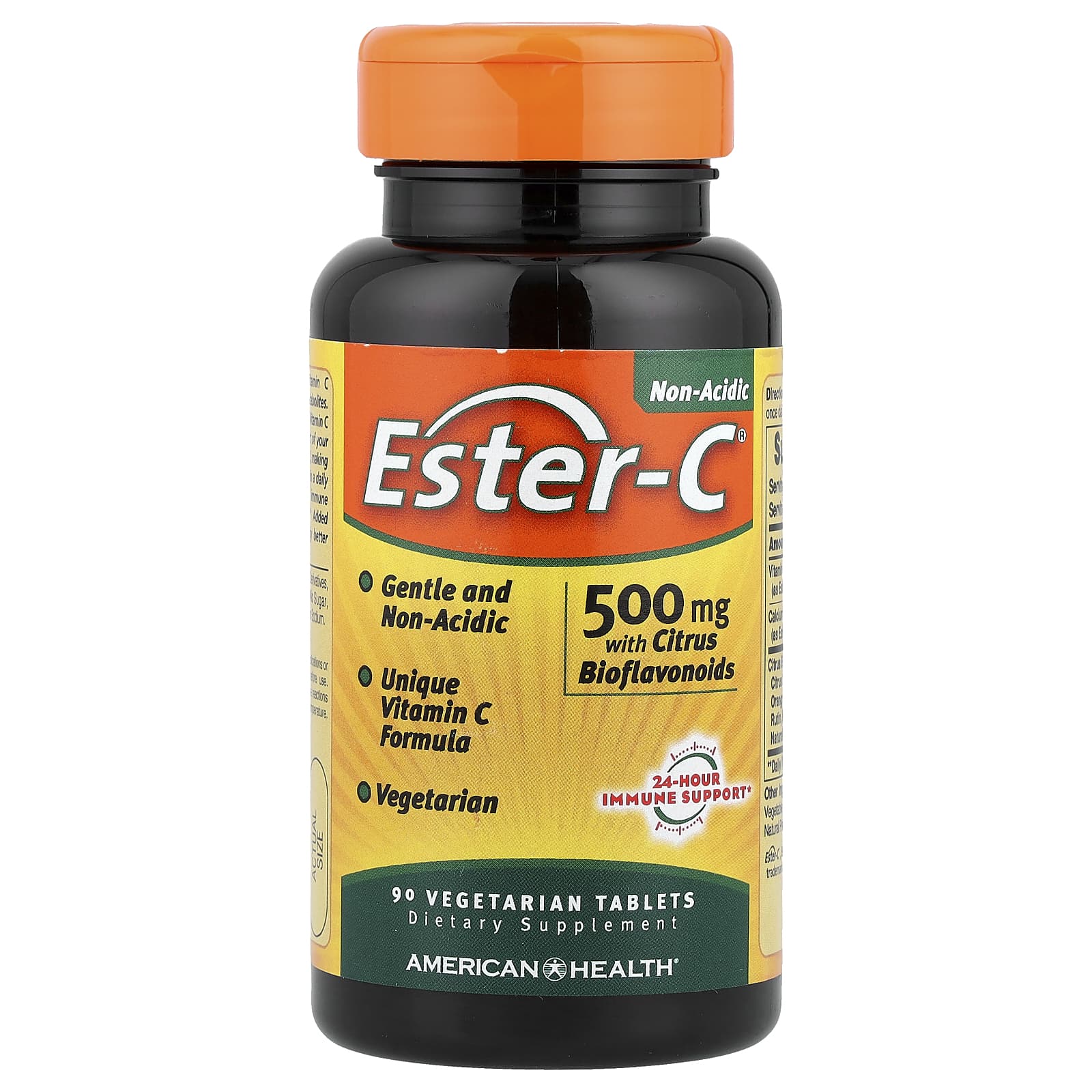 American Health, Ester-C® com Bioflavonoides Cítricos, 90 Comprimidos Vegetarianos