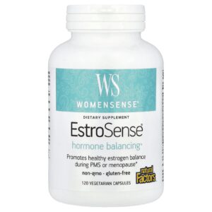 Natural Factors, WomenSense®, EstroSense®, 120 Cápsulas Vegetarianas
