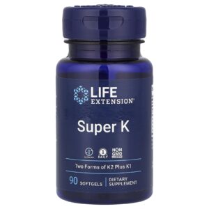 Life Extension, Super K, 90 Cápsulas Softgel