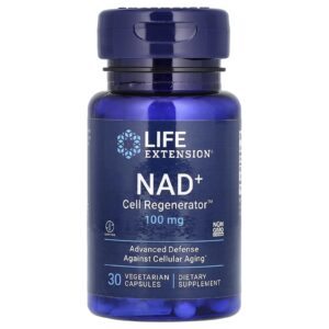 Life Extension, NAD+ Cell Regenerator, 100 mg, 30 Cápsulas Vegetarianas