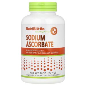 NutriBiotic, Immunity, Ascorbato de Sódio, Pó Cristalino, 227 g (8 oz)