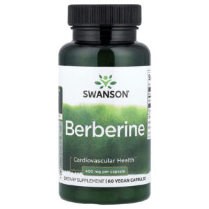 Swanson, Berberina, 400 mg, 60 Cápsulas Veganas