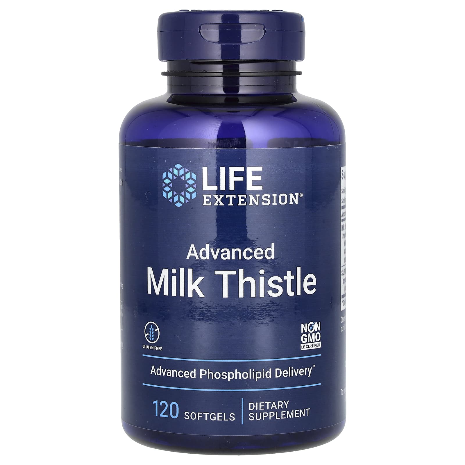 Life Extension, Cardo-mariano Avançado, 120 Cápsulas Softgel