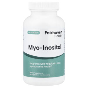 Fairhaven Health, Myo-inositol, 120 Cápsulas (500 mg por Cápsula)