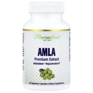 Paradise Herbs, Amla, 60 Cápsulas Vegetarianas (250 mg por Cápsula)