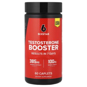 SIXSTAR, Reforço de Testosterona, 60 Cápsulas