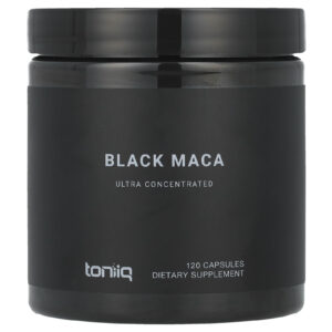 Toniiq, Maca-peruana Preta, 120 Cápsulas (666 mg por Cápsula)