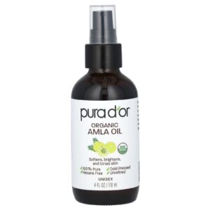 Pura D'or, Óleo de Amla Orgânica, 118 ml (4 fl oz)
