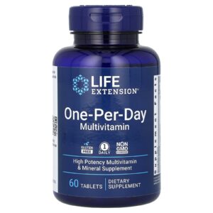 Life Extension, 1 Comprimido por Dia, 60 Comprimidos