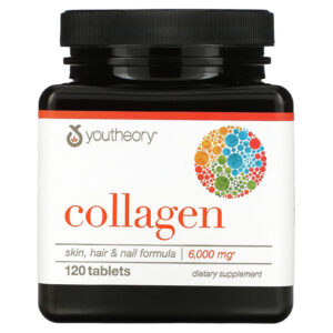 Youtheory, Colágeno, 120 Comprimidos