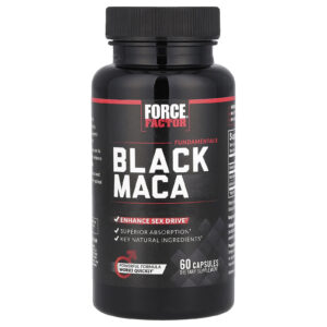 Force Factor, Fundamentals, Maca-Peruana Negra, 60 Cápsulas