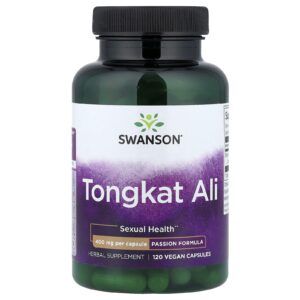 Swanson, Tongkat Ali, 400 mg, 120 Cápsulas Veganas