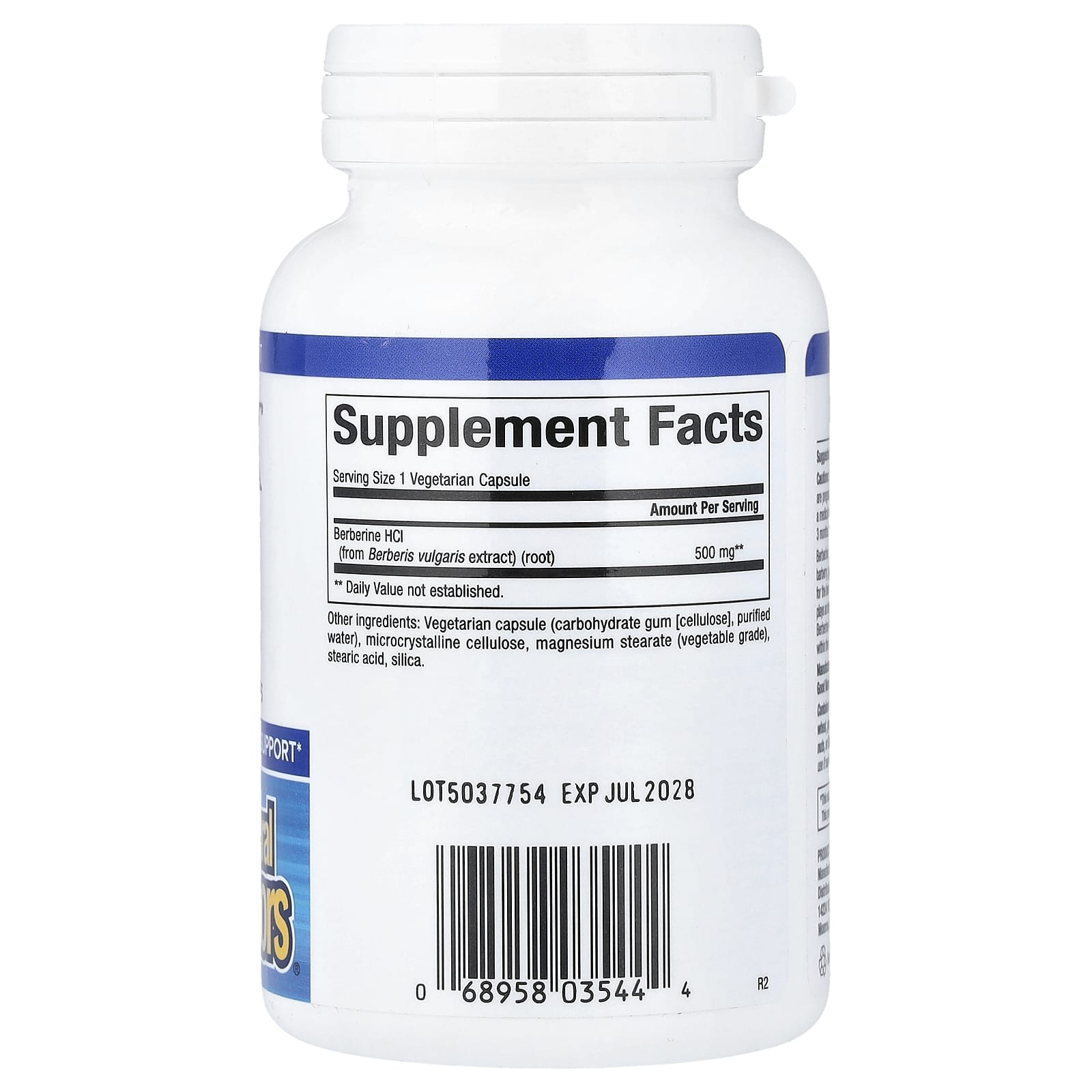 Natural Factors, Berberina WellBetX®, 500 mg, 60 Cápsulas Vegetarianas - Imagem 2