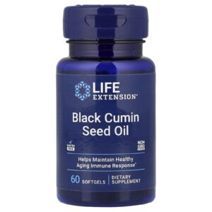 Life Extension, Óleo da Semente de Cominho Preto, 60 Cápsulas Softgel (500 mg por Cápsula Softgel)