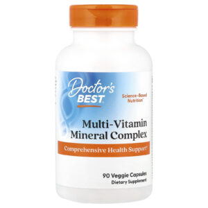Doctor's Best, Complexo Mineral Multivitamínico, 90 Cápsulas Vegetais