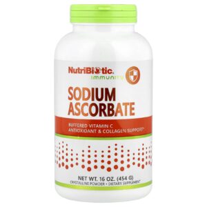 NutriBiotic, Immunity, Ascorbato de Sódio, Pó Cristalino, 454 g (16 oz)