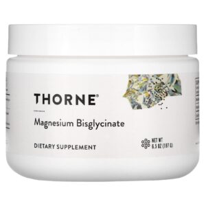 Thorne, Bisglicinato de Magnésio, 187 g (6,5 oz)