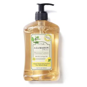 Sabonete líquido francês para as mãos A La Maison - Limão da Provença - 16,9 fl oz