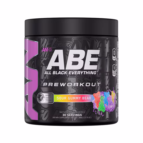 ABE Ultimate Pre-Workout - Ursinho de goma azedo certificado pela Informed Sport - 13,75 oz - 30 porções