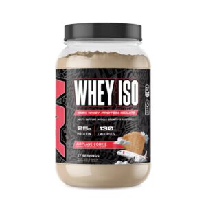 ABE Whey Iso Whey Protein - Biscoito de avião certificado pela Informed Sport - 2 lbs