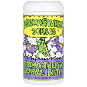 Abra Therapeutics Banho de Espuma Aromasaurus Aromaterapia Estresse -- 20 oz