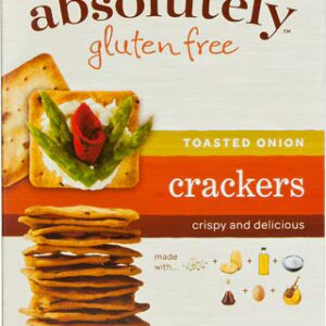 Biscoitos de cebola absolutamente sem glúten - 4,4 oz