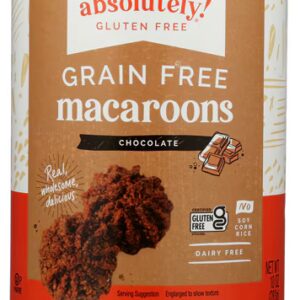 Macarons de chocolate sem glúten e sem grãos - 10 oz