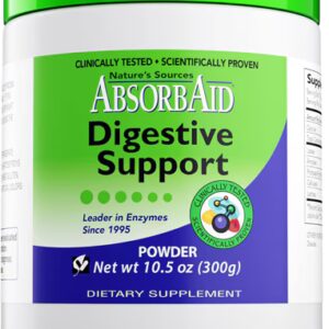 Pó de suporte digestivo AbsorbAid - 10,5 oz