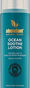 Loção Abundant Natural Health Ocean Soothe com 1,8% de ácido salicílico - 4 fl oz