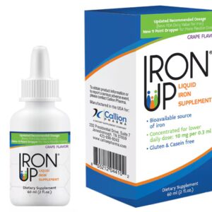 Suplemento de ferro líquido AC Grace Iron Up Uva - 2 fl oz