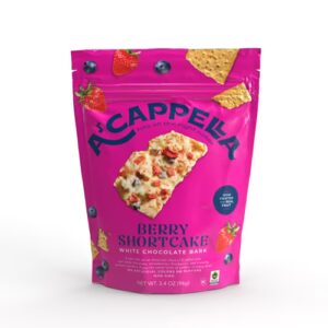 Bolo de Chocolate Branco Acappella com Frutas Vermelhas -- 3,4 oz