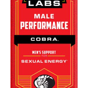 Action Labs Cobra Male Performance para Energia Sexual -- 60 Cápsulas Vegetarianas