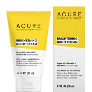Creme noturno iluminador Acure - 50 ml