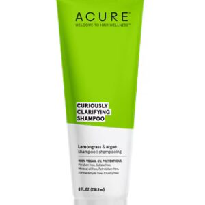 Shampoo Acure Curiously Clarifying Capim-limão - 8 fl oz