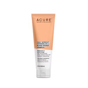 Shampoo Acure Daily Workout Melancia e Laranja Sanguínea - 8 fl oz