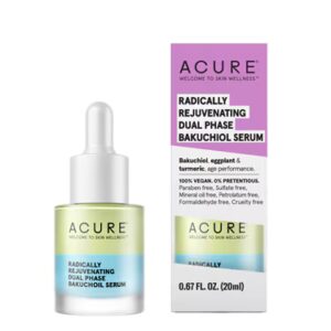 Acure Radicalmente Rejuvenescedor Sérum Bifásico Bakuchiol -- 0,67 fl oz