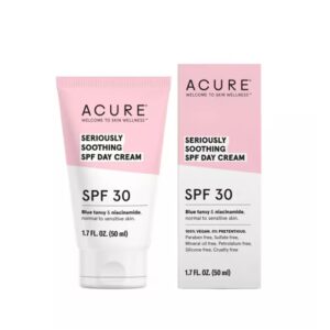 Acure Seriously Soothing Sunscreen Day Cream FPS 30 -- 1,7 fl oz