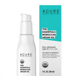 Óleo de Argan Marroquino Acure The Essentials - 1 fl oz
