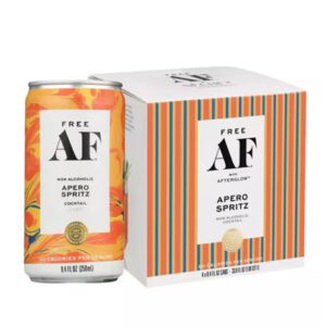 Coquetel sem álcool Apero Spritz da AF Drinks Free AF - Pacote com 4