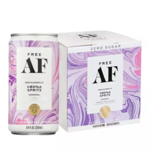 Vodka Spritz sem álcool AF Drinks Free AF - Pacote com 4