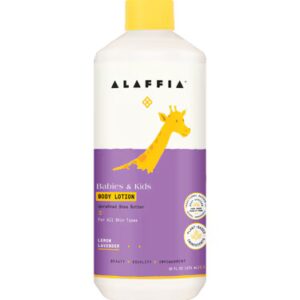 Alaffia Babies & Kids Loção Corporal Limão Lavanda -- 16 fl oz