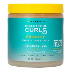 Alaffia Beautiful Curls Gel Definidor de Cachos - 8 fl oz