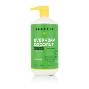 Loção Corporal Alaffia Everyday Coconut - Coco e Lima - 32 fl oz