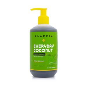 Alaffia Everyday Coconut Face Cleanser - Puramente Coco -- 12 fl oz
