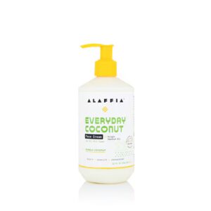 Creme facial de coco Alaffia Everyday - Purely Coconut - 12 fl oz