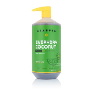 Shampoo Alaffia Everyday Coconut - Coco e Lima - 32 fl oz